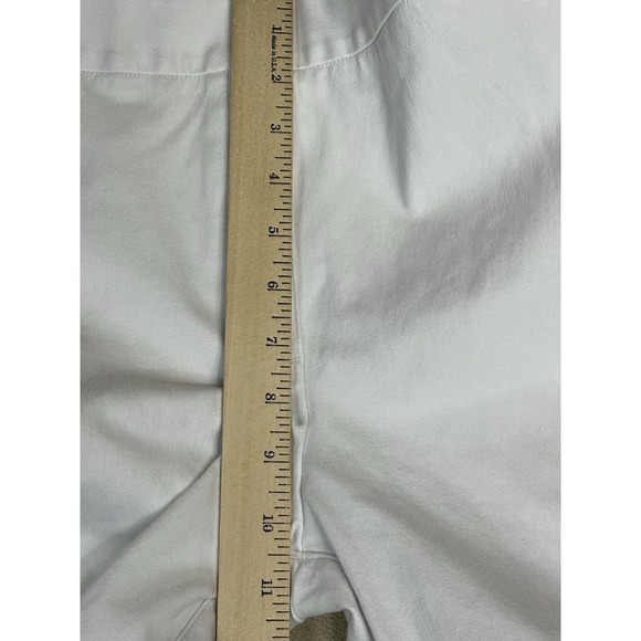 Spanx Pants Womens Small White On The Go Slim‎ Straight Pull On Stretch Mid Rise - Picture 7 of 14